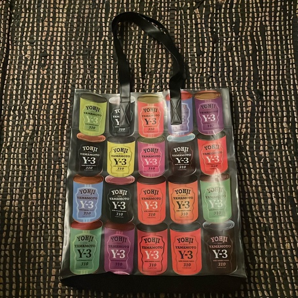 Yohji Yamamoto Y-3 Can Tote Bag XL & dust bag purchased circa 2018 never worn. - Picture 2 of 10